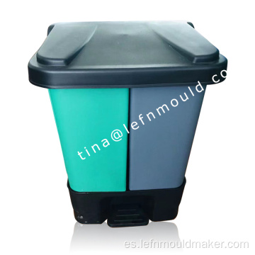 Personalizar contenedores de basura de moldes de plástico